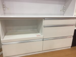 入江木工　スライド扉キッチンボード　ラウール160 (3)